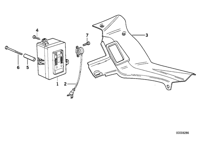 23142333154 - Instruments: Gear Position Indicator Switch -  for BMW-Motorrad Image