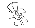 1711165J10 - Cooling System: Fan Blade for Suzuki Image