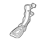 55972WB001 - Body: Defroster Duct for Scion: iA | Toyota: Yaris, Yaris iA Image