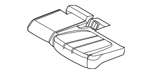 52209484505 - Body: Seat Cushion Pad for BMW: X7 Image