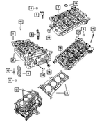 4884752AC - 2.4L Gas; Engine: Engine Lift Bracket for Mopar Image