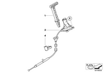 24507590202 - Automatic Transmission: Emergency Release for BMW Image