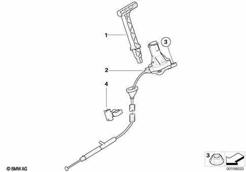 Transmission Emergency Release for 2009 BMW X6 50iX #0