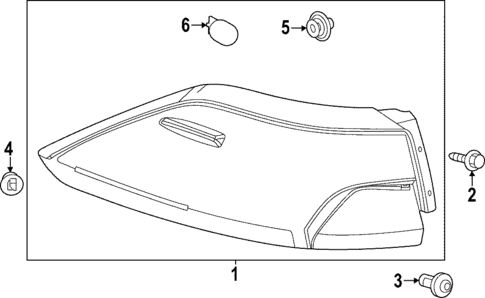 Tail Lamps for 2023 Toyota Corolla Cross #0