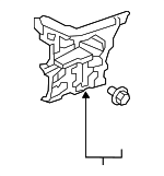 86614B1000 - Body: Outer Bracket for Hyundai Image
