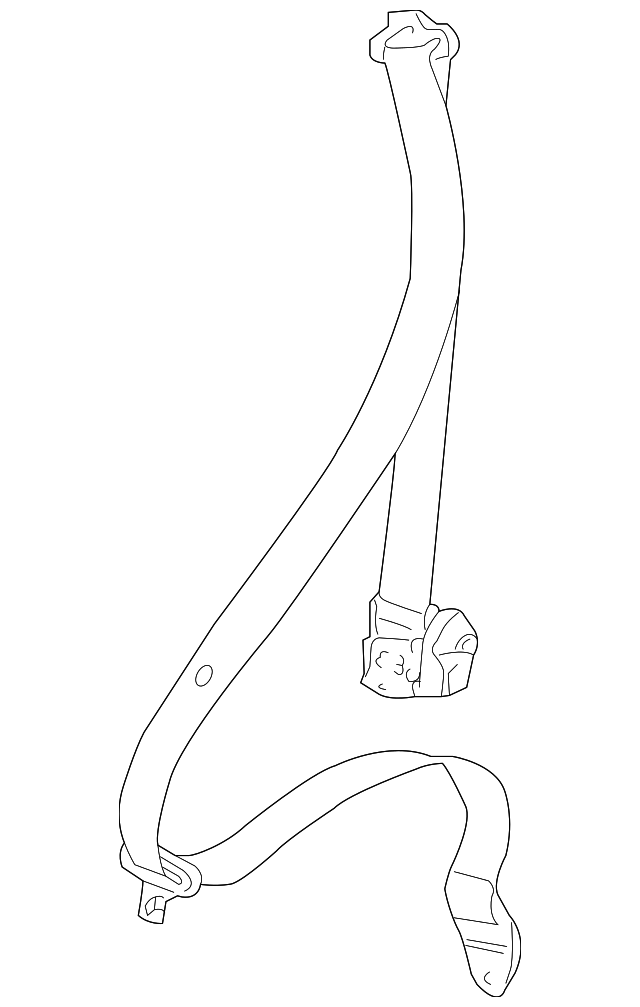 Belt & Retractor - Porsche (997-803-033-07-U01)