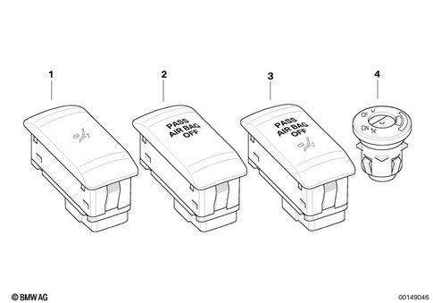 Switch for 2005 BMW 525i #16