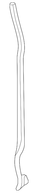 51337332884 - : Front Weather-Strip for BMW: 328i GT xDrive, 330i GT xDrive, 335i GT xDrive, 340i GT xDrive Image