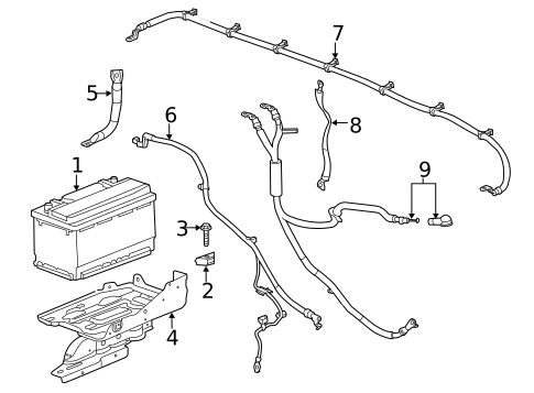 Battery for 2019 Chevrolet Silverado 3500 HD #0