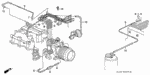 17411PR7A00 - Engine: PIPE A, VACUUM for Acura Image