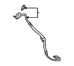 4441104020 - Steering: Power Steering Pressure Hose for Toyota Image