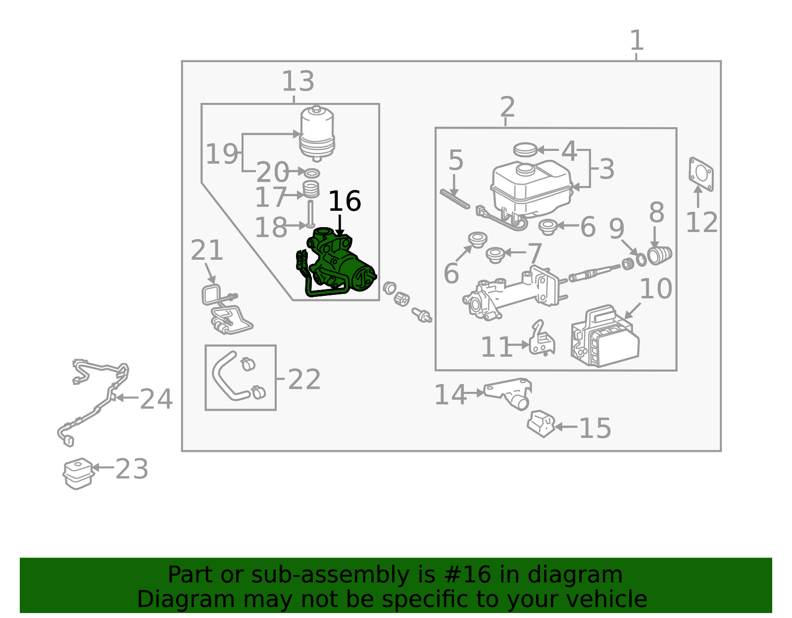 Genuine Official Toyota Motor & Pump part# 47960-60050 for 2005