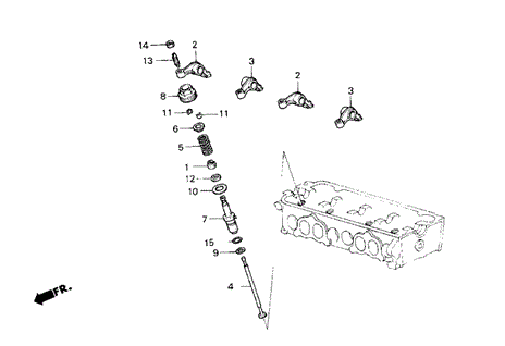 Auxiliary Valve for 1985 Honda Civic #0
