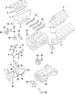 CA01101A0E - Engine: Cylinder Head for Mazda: 6, CX-9 Image