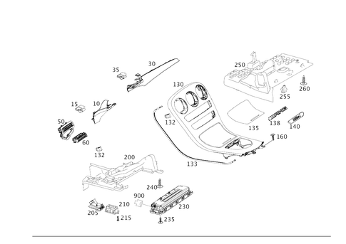 Instrument Panel Detachable Parts for 2020 Mercedes-Benz GLC 63 AMG&reg; S #0