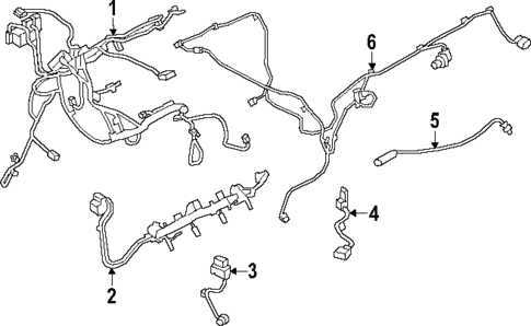 Wiring Harness for 2024 BMW X6 #0
