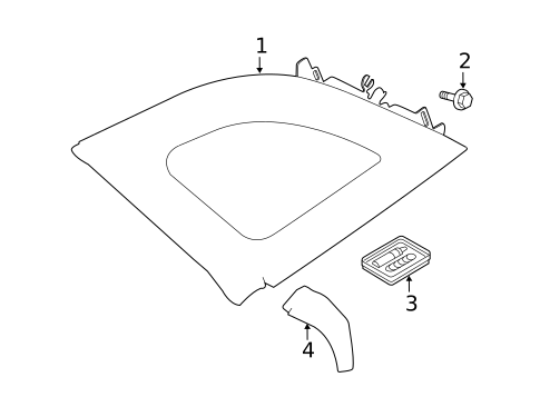 Glass & Hardware for 2023 Land Rover Range Rover Velar #0