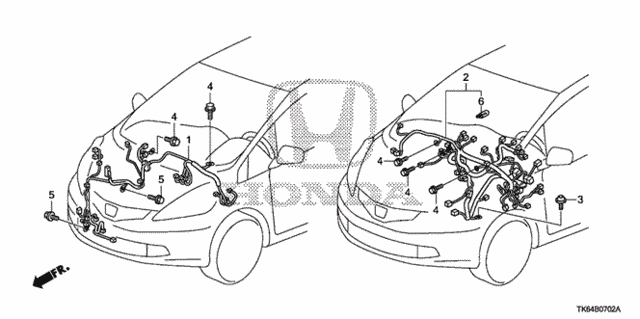 Wire Harness (3) for 2012 Honda Fit #0