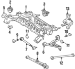 1992-1998 Lexus - Upper Control Arm