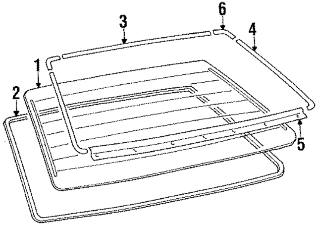 8713033001 - : Reveal Molding for Hyundai Image