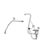 5147049AE - Emission Controls: Proportional Purge Solenoid Hose for Mopar Image