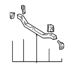 5710412080 - Body: Lower Tie Bar for Toyota Image