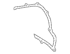 78121043A - Cooling System: Engine Water Pump Gasket for Audi Image