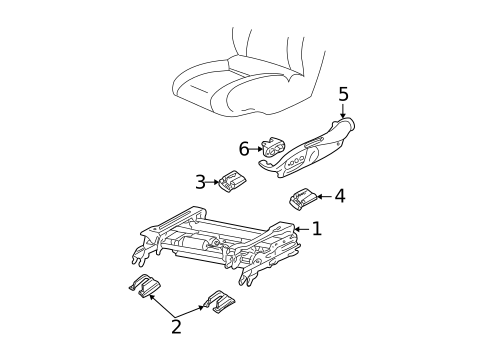 Tracks & Components for 2004 Buick Regal #0