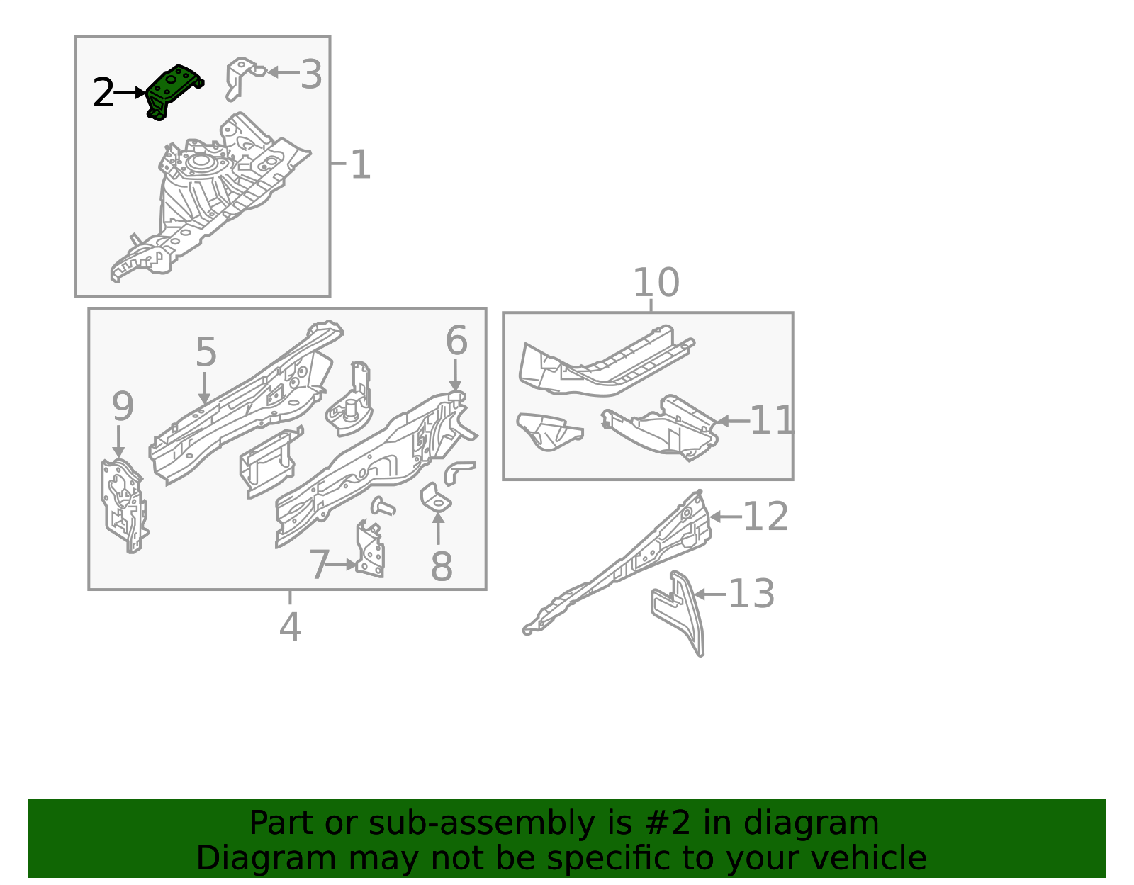 53703-WB001 - High-Quality Fender Apron Bracket for AutoNation Parts