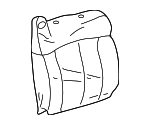 89044803 - Body: Seat Back Cover for GM Image