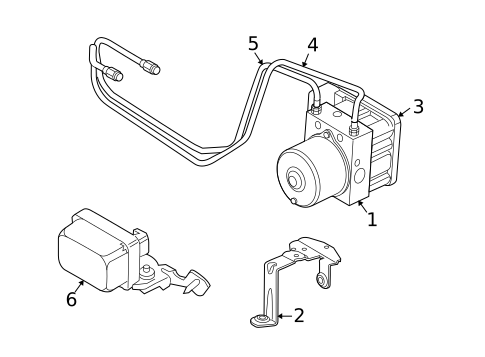 ABS Components for 2007 Volvo S40 #0