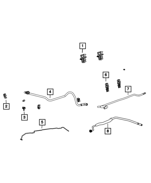 Fuel Lines for 2010 Dodge Ram 1500 #0