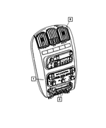 5005000AI - Air Conditioning &amp; Heater: A/c And Heater Control for Mopar Image