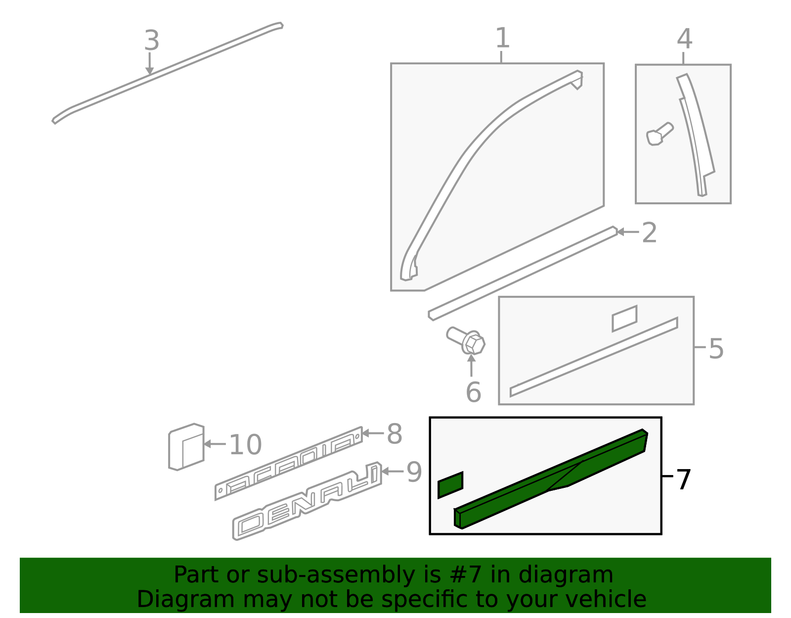 Soillar Front Right Passenger Side Lower Door Molding For Mazda CX-5 2017-2025 – OEM KB7W-51RA1, Black ABS