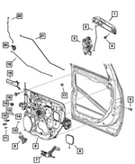 68719668AA - : Carrier Plate Panel, Right for Mopar Image