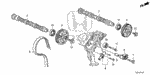 141005G0A00 - Engine: CAMSHAFT, FR. for Honda Image