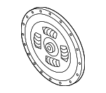 NZ6Z7550B - Engine: Clutch for Ford: Escape | Lincoln: Corsair Image