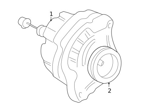 Alternator for 2004 Honda Civic #2