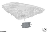 63115A0AFC0 - Lighting: Control Unit for Front Light Electronics for BMW Image