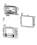 68716362AD - Electrical: Multi Media Radio for Ram: 2500, 3500 Image