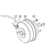52010382AD - Service Brakes: Brake Vacuum Hose for Mopar Image