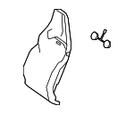 1779109203 - Body: Seat Back Pad for Mercedes-Benz Image