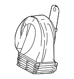 86520AA010 - Electrical: Low Note Horn for Toyota: Avalon, Camry, Solara, Venza Image
