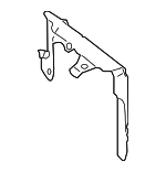 4Z7121261A - Cooling System: Retaining Bracket for Audi: Allroad Quattro Image