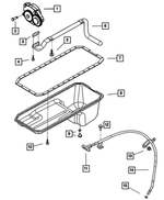 4429677 - 5.9L Turbo Diesel; Engine: Hex Head Bolt for Mopar Image