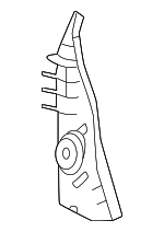 538610E011 - Body: Upper Seal for Lexus: RX350, RX350h, RX450h+, RX500h Image