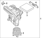 272006SA0D - : Blower Assembly for Nissan: Murano Image