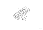 65509179842 - Audio, Navigation, Electronic Systems: Remote Control, Rear for BMW Image