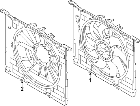 Cooling Fan for 2025 BMW 540i xDrive #0