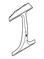 LR130741 - Body: Center Pillar for Land Rover: Defender 110, Defender 130, Defender 90 Image